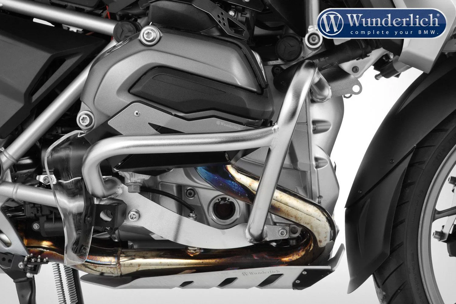 Wunderlich engine protection bar - stainless steel - R1200GS LC
