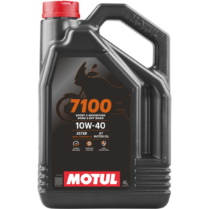 Motul 7100 4T 10W40 täyssynteettinen moottoripyöräöljy 4 litraa