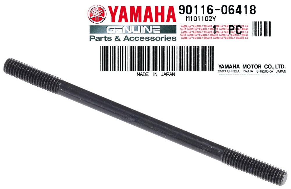 Sylinterin PINNAPULTTI 6x106mm, Tunturi Puch / Yamaha Booster, Stunt (90116-06418)