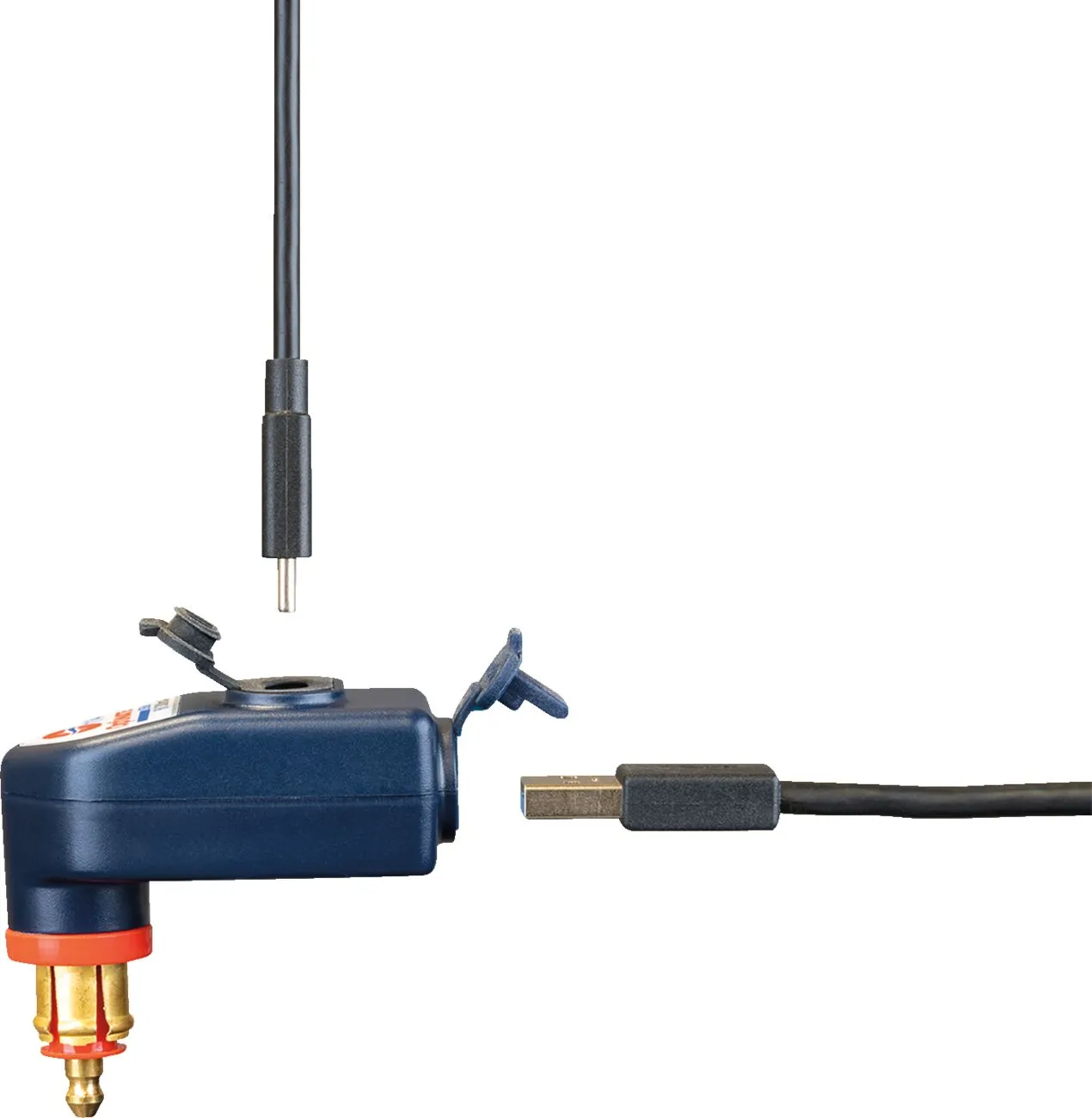 Optimate double USB connector BMW-DIN socket ( (1x USB-A & 1x USB-C) 5V/3300mA output