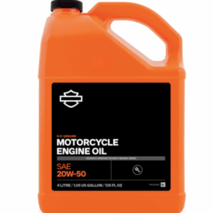 Alkuperäinen Harley-Davidson MOOTTORIÖLJY H-D 360, SAE 20W50, 4-Litraa (62600042A)