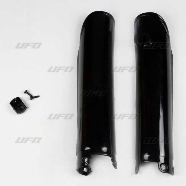 UFO Etuhaarukan suojat KTM125- EXC01-07,SX 01-06 Musta
