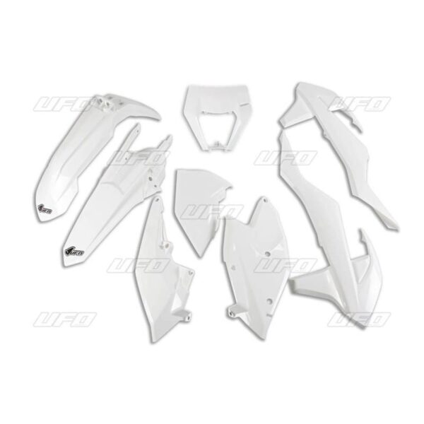 UFO Muovisarja 6-osainen  Valkoinen 047 KTM EXC/EXC-F 125-500 17-