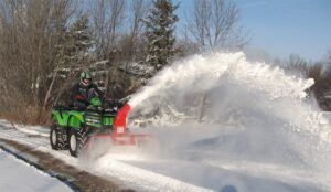 Iron Baltic Quadivator Lumilinko (1-seat): (Briggs&Stratton 19hp)