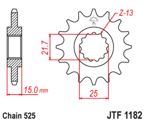 JT ETURATAS 14-hampainen, JTF1182.14