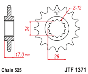 JT ETURATAS 15-hampainen, JTF1371.15