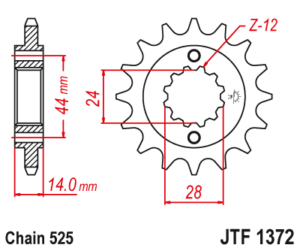 JT ETURATAS 17-hampainen, JTF1372.17