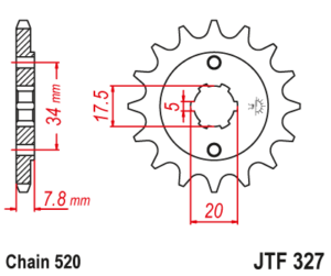 JT ETURATAS 14-hampainen, JTF327.14