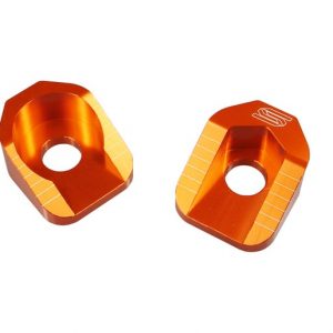Scar Axle Blocks - Ktm Orange color