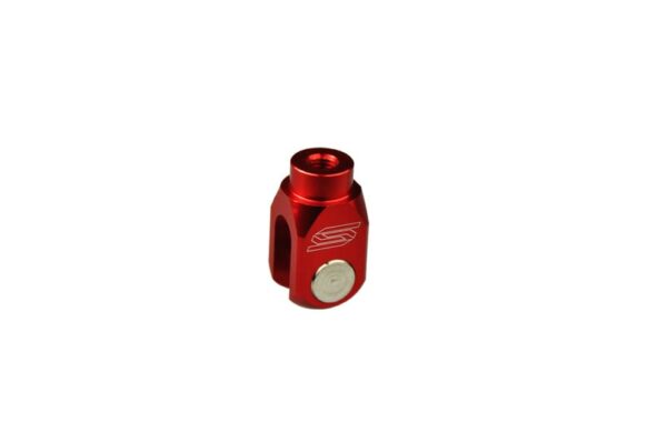 Scar Brake clevis - Suzuki/Yamaha Red color