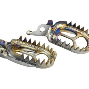 Scar Titanium Footpegs - Kawasaki