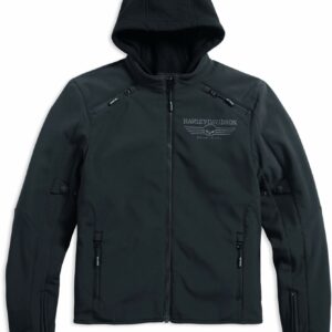 HD Reflective Skull Water-Resistant 3-in-1 Soft Shell Riding Jacket