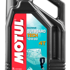 Motul OUTBOARD TECH 4T 10W30 Technosynteettinen perämoottoriöljy 5 litraa