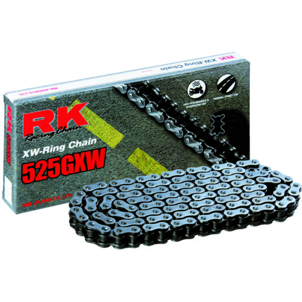 RK 525GXW XW-RENGASKETJU 124-lenkkinen RK Takasago Chain HB752574124K
