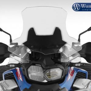 Wunderlich »MARATHON« windshield - for vehicles with original windscreen adjustment - clear F750GS/ F850GS/GSA