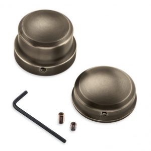 Harley-Davidson (Poisto) Taka-akselin Mutterin SUOJAT, Brass Collection