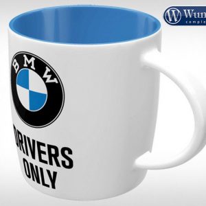 BMW Drivers Only tin kahvikuppi - Nostalgic Art