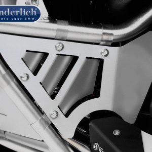 Wunderlich Rock Guard Set for Original BMW Engine Protection Bars. - silver R1200GS/GSA LC