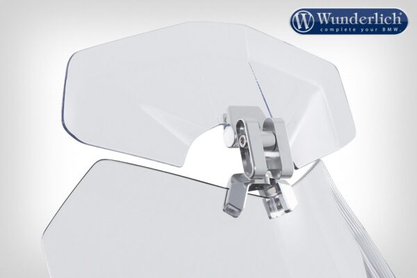 Wunderlich windshield extension »VARIO-ERGO 3D+« - clear
