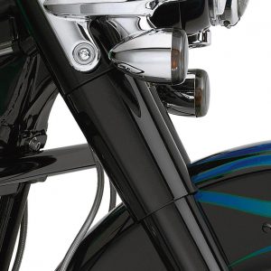 FORK SLIDER COVERS, BLACK