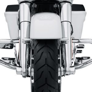 CHOPPED ENGINE GUARD - CHROME