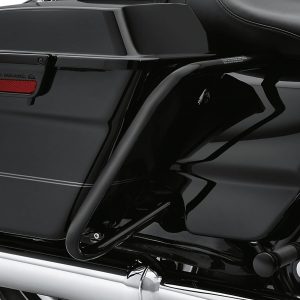 REAR SADDLEBAG GUARD, GLOSS BL