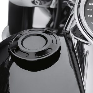 Harley-Davidson (Poisto) DOMINION COLLECTION LEFT SIDE DECORATIVE TANK TRIM - GLOSS BLACK