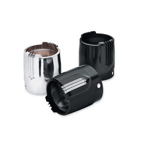 Harley-Davidson (Poisto) DEFIANCE COLLECTION MUFFLER END CAP KIT - 4.5" - Chrome