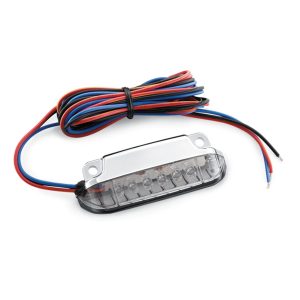 SADDLEBAG RACK, SMOKE, LED