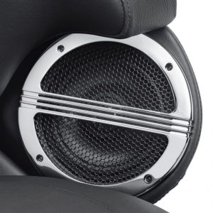 SPKR GRILLE,REAR,CONTEMP,CHROM