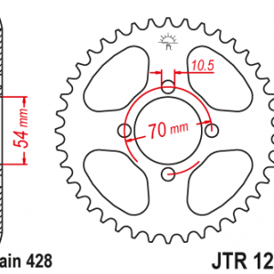 JT TAKARATAS 42-hampainen, JTR1206.42