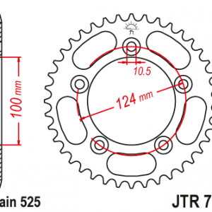 JT TAKARATAS 39-hampainen, JTR744.39