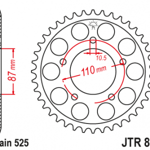 JT TAKARATAS 48-hampainen, JTR807.48