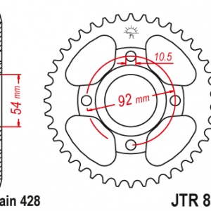 JT TAKARATAS 45-hampainen, JTR835.45