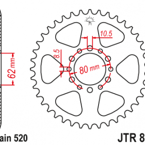 TAKARATAS 40-HAMPAINEN R845-40