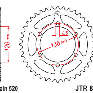JT TAKARATAS 39-hampainen, JTR846.39