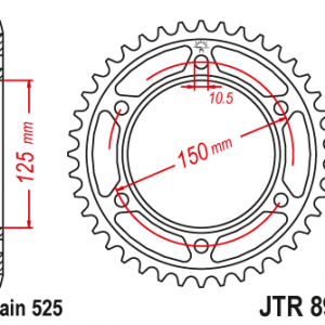 JT TAKARATAS 42-hampainen, JTR899.42
