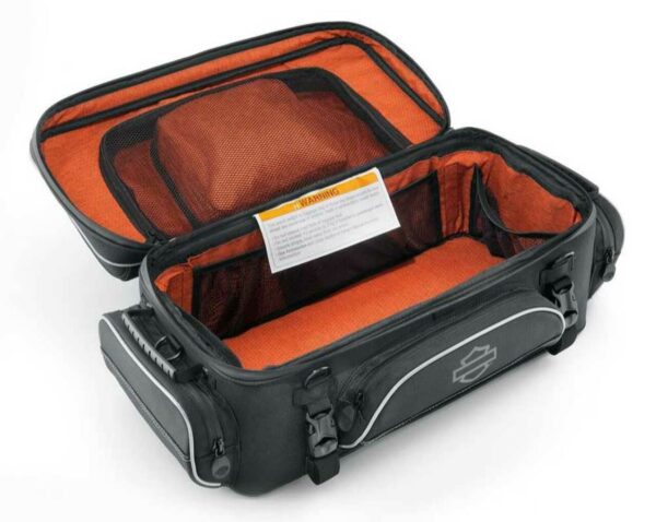 Harley-Davidson® Onyx Premium satulalaukku Tour-Pak Rack Bag - Image 4