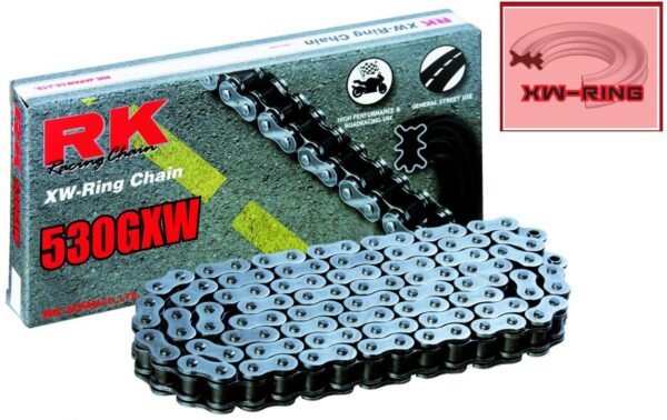 RK 530GXW XW-RENGASKETJU 106-lenkkinen