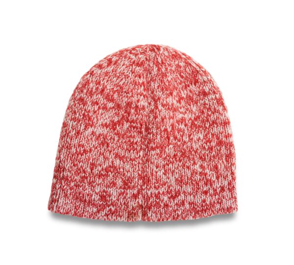 HD Silver wing Marlade Knit Hat, red - Image 2