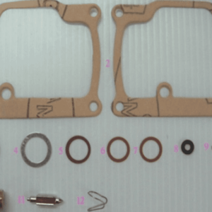 Parts+ Kaasuttimen KORJAUSSARJA, Mikuni VM30/32/34mm (12 osaa)