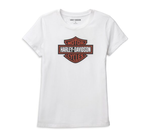 HD Naisten Bar&Shield Graphic tee, black beaty