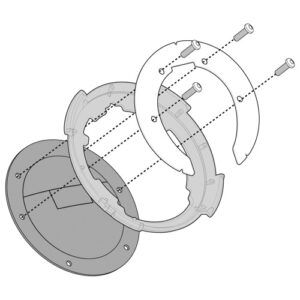 Kappa Tanklock-tankkilaukun KIINNIKE, Harley Davidson Pan America 2021-