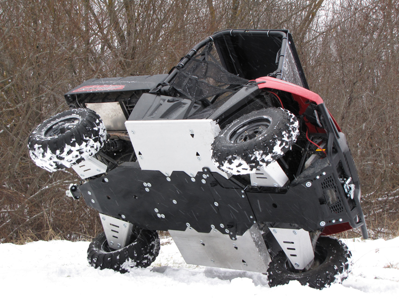 Iron Baltic Polaris 570 Ranger ( 2015+...) pohjapanssarisarja, alumiini / muovi - Image 2