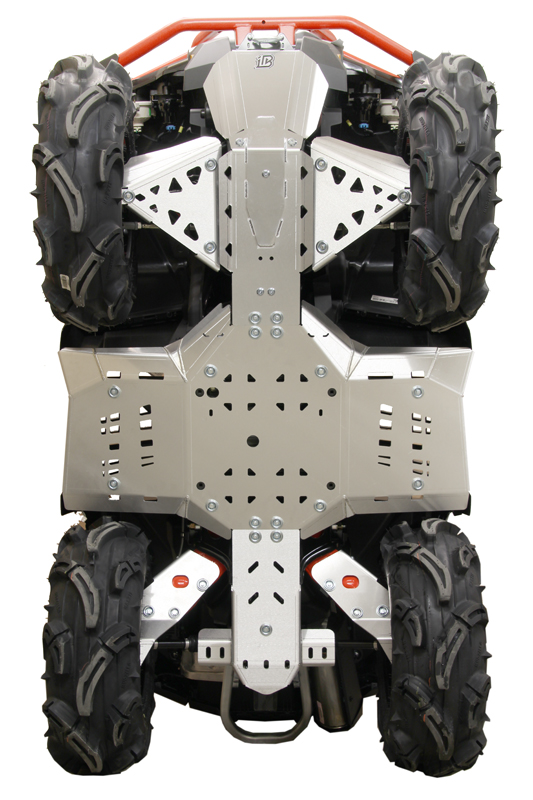 Iron Baltic Can-Am G2 Outlander 650/850/1000: (2017-2018) Pohjapanssarisarja, alumiini