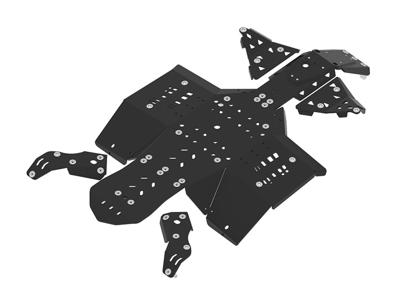 Iron Baltic Can-Am G2 Outlander MAX 650/850/1000: (2019+) Pohjapanssarisarja, muovi - Image 2