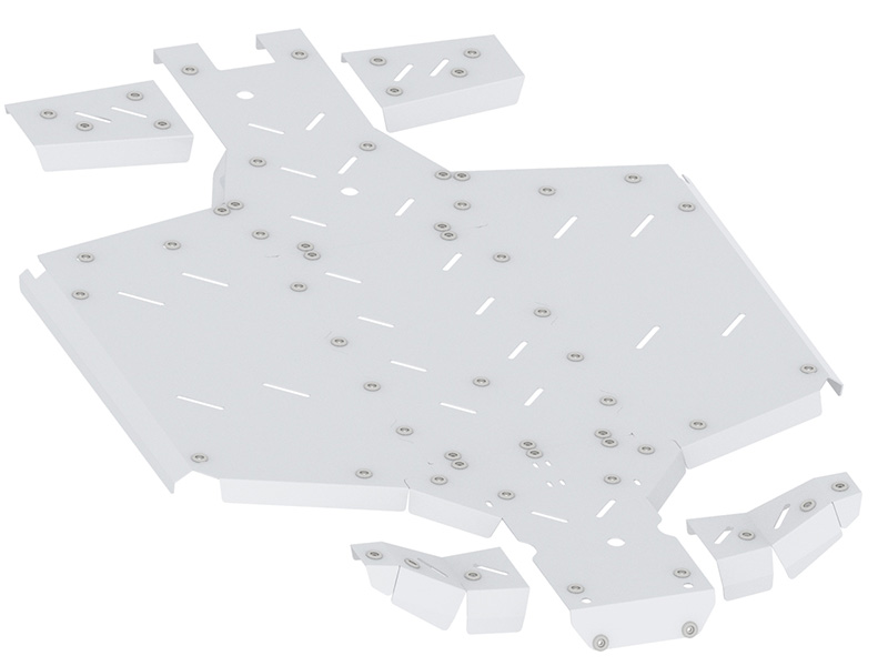 Iron Baltic UFORCE 1000 pohjapanssarisarja, alumiini - Image 5