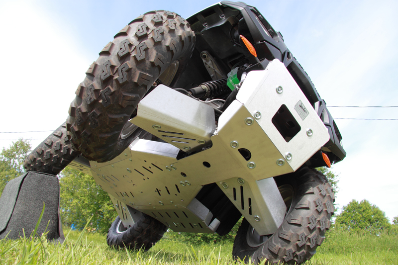 Iron Baltic Polaris 850/550 X2 pohjapanssarisarja, alumiini - Image 3