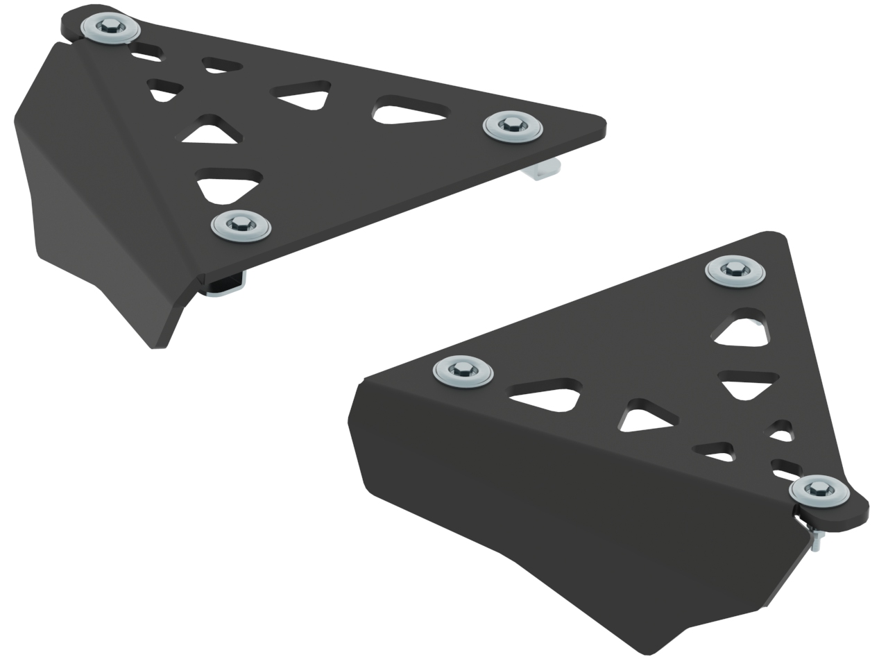 Iron Baltic Can-Am 1000 Renegade G2: tukivarsien suojat eteen, muovi, - 2018 - Image 2