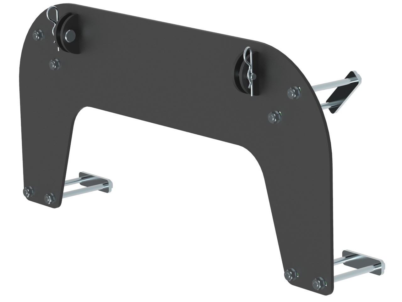 Iron Baltic Puskulevyn asennussarja Polaris Ranger 400 / EV